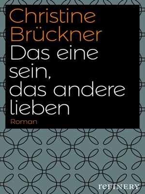 cover image of Das eine sein, das andere lieben